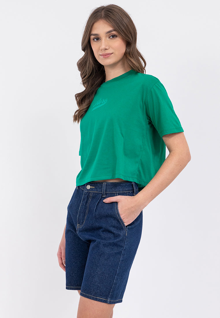 Script Logo Boxy Fit Tee