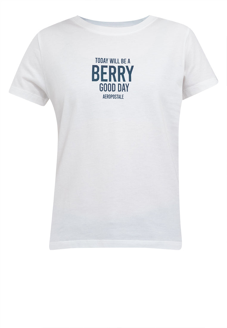 Berry Comfort Fit Graphic Tee