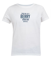 Berry Comfort Fit Graphic Tee