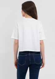Cherry Boxy Fit Graphic Tee