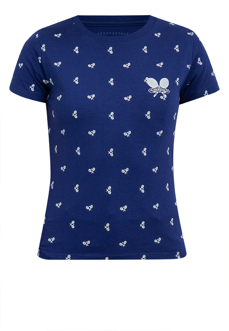 Tennis All Over Print Tee