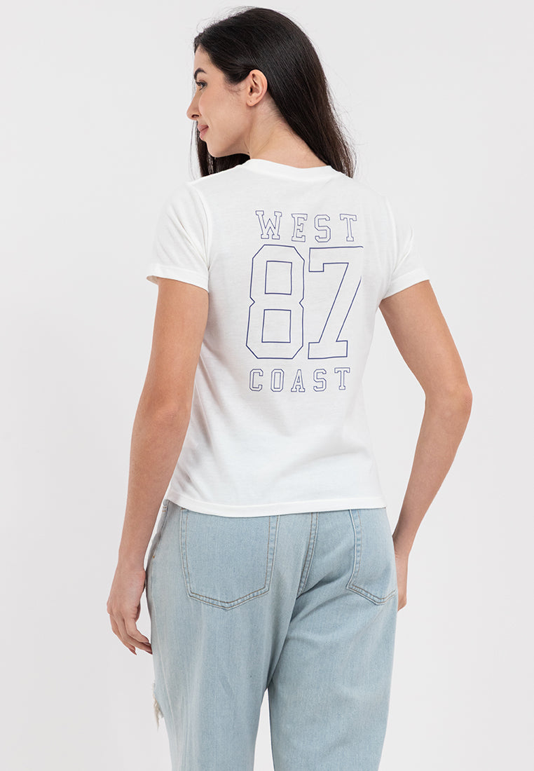 87 Back Graphic Tee