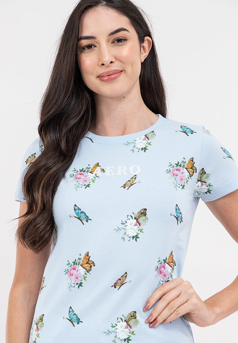 Butterfly All Over Print Tee