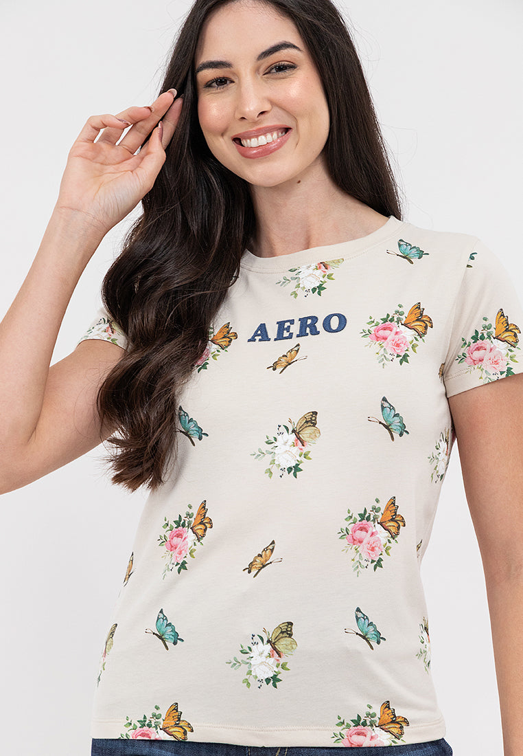 Butterfly All Over Print Tee