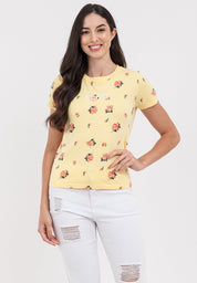 Floral All Over Print Tee