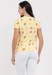 Floral All Over Print Tee