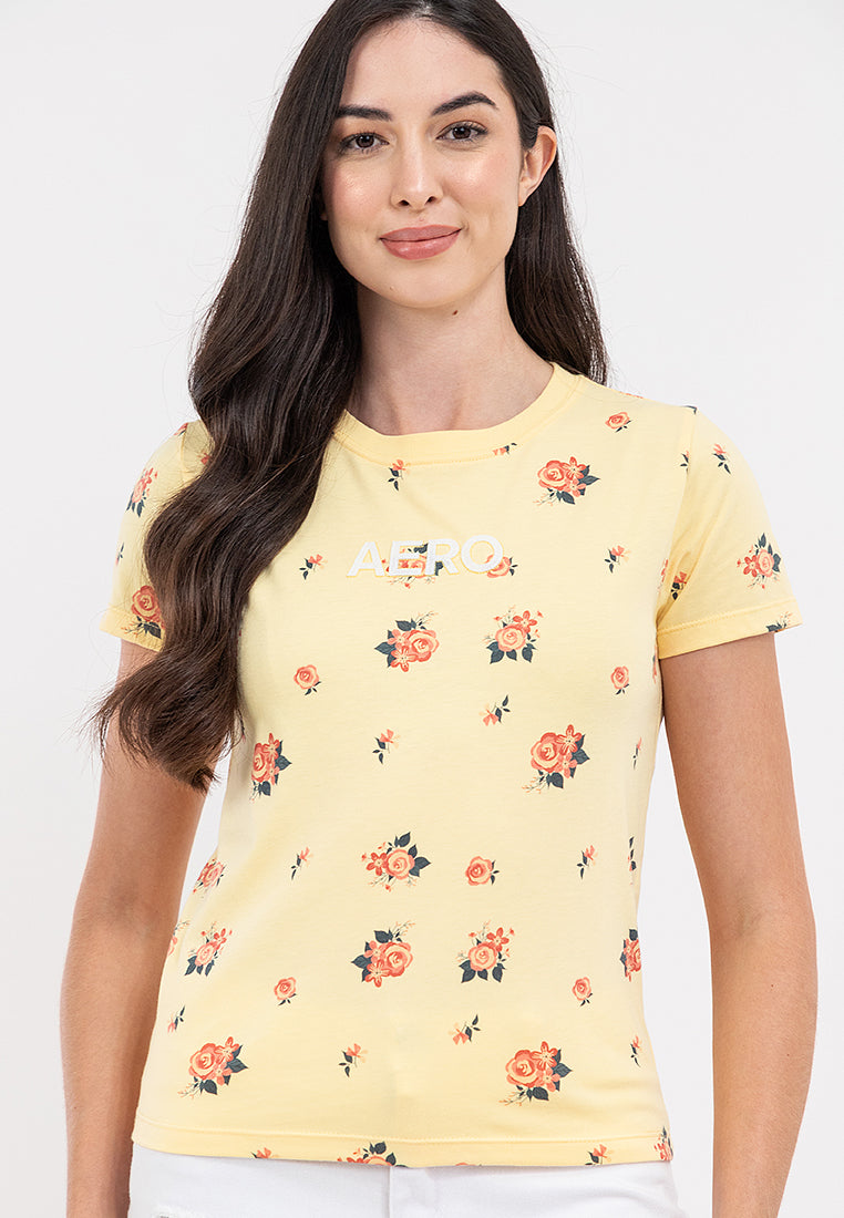 Floral All Over Print Tee