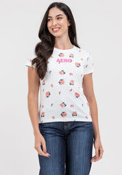 Floral All Over Print Tee