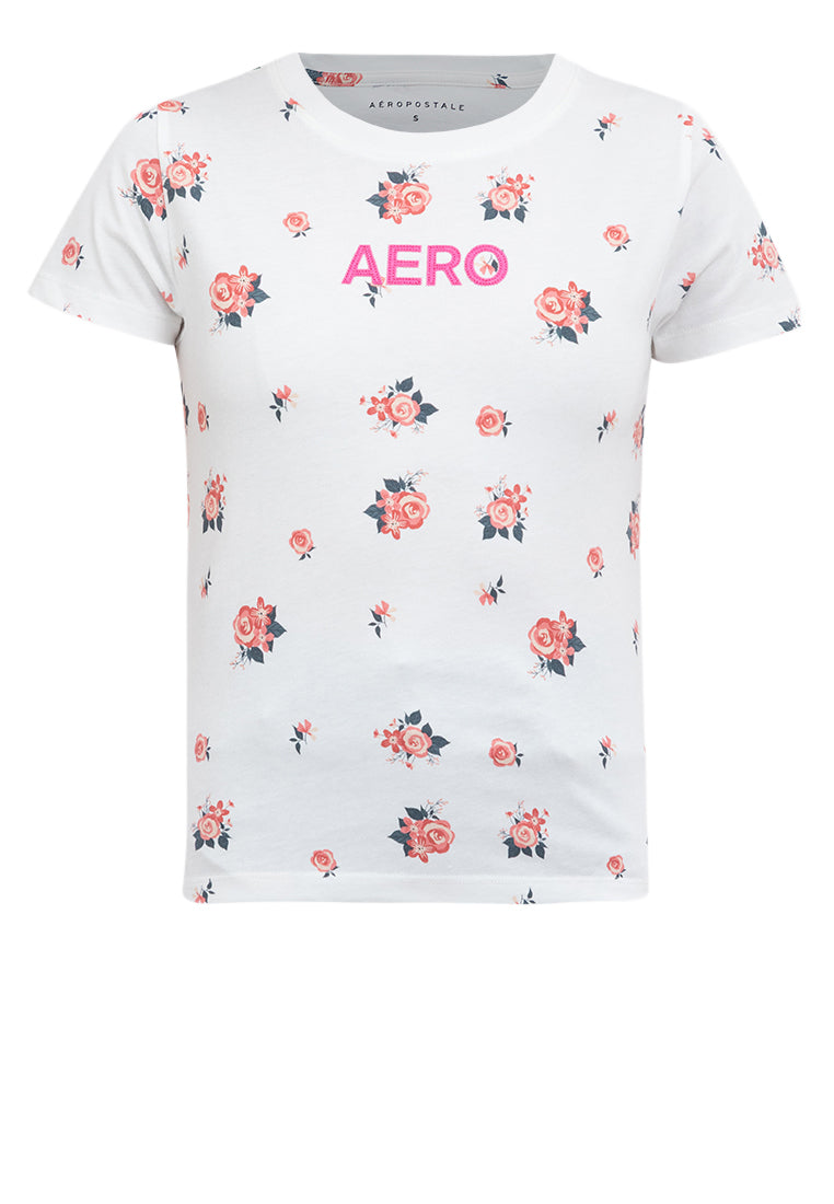 Floral All Over Print Tee