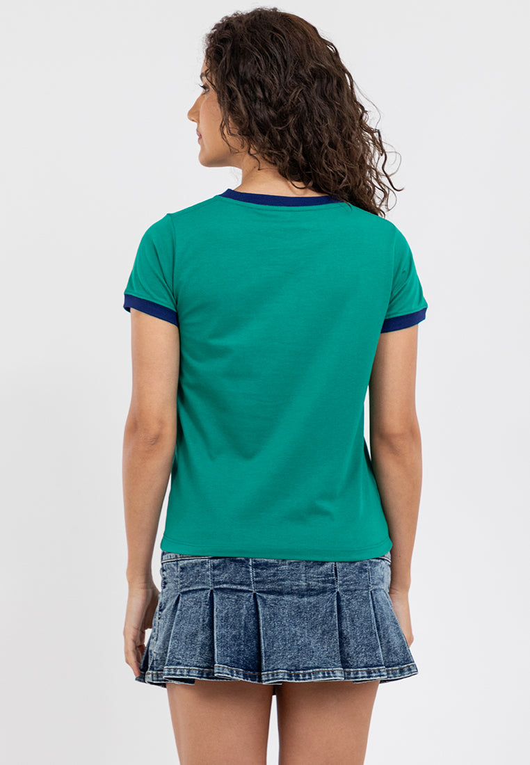 A87 Comfort Fit Ringer Tee
