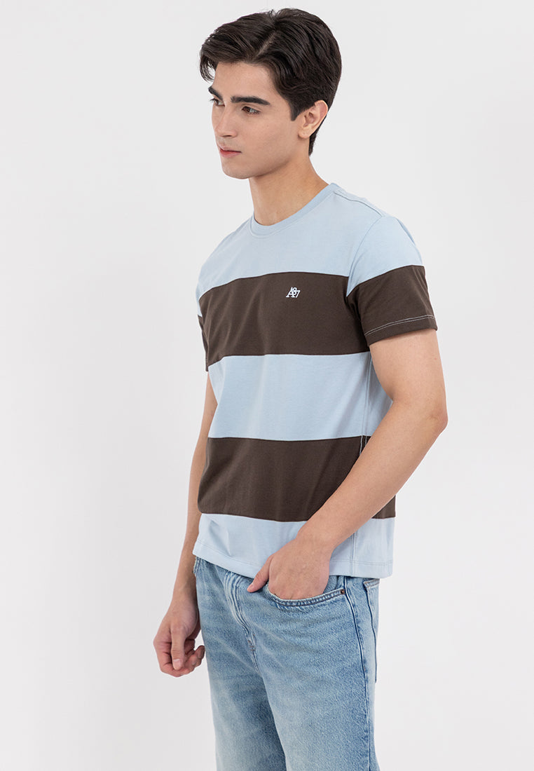 A87 Block Stripe Tee