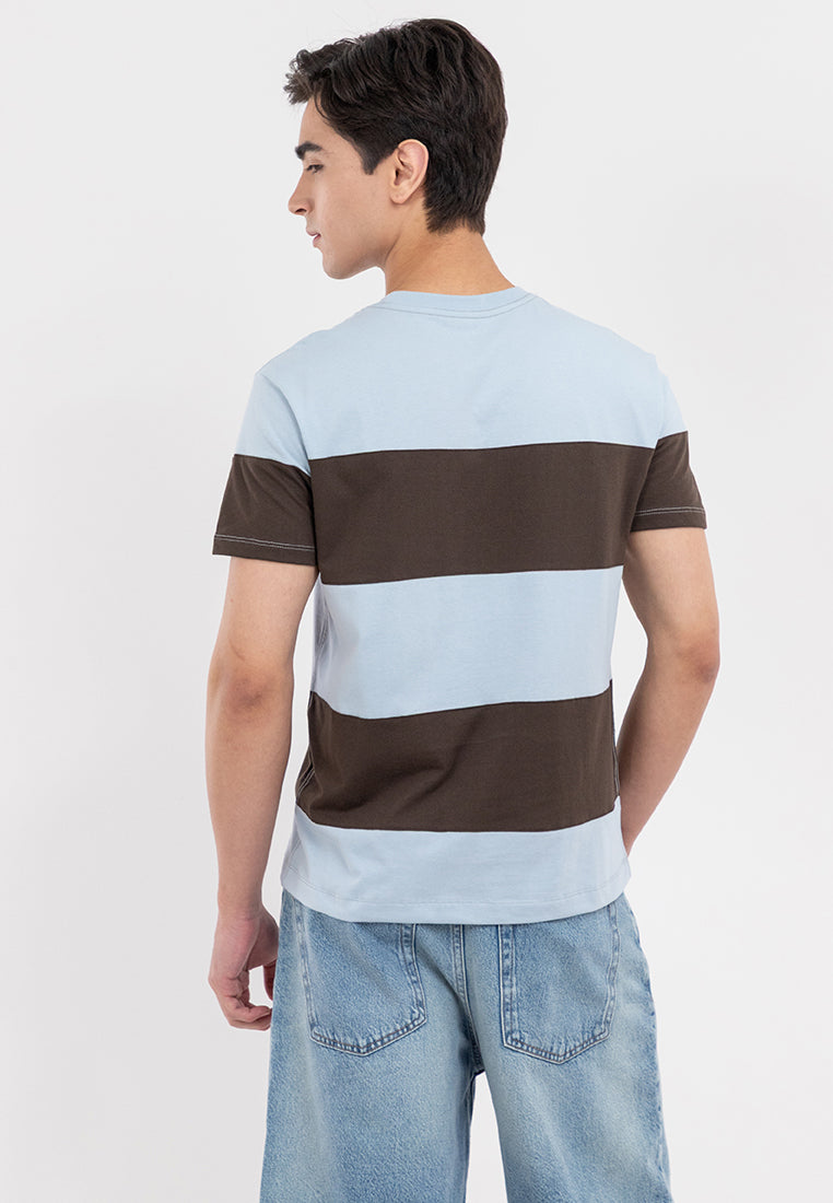 A87 Block Stripe Tee