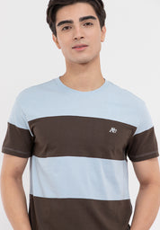 A87 Block Stripe Tee