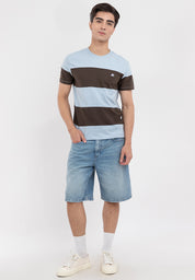 A87 Block Stripe Tee
