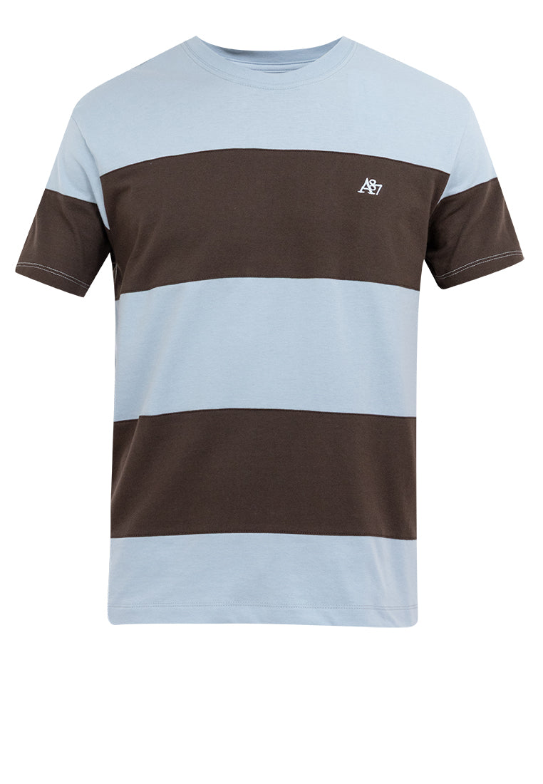 A87 Block Stripe Tee