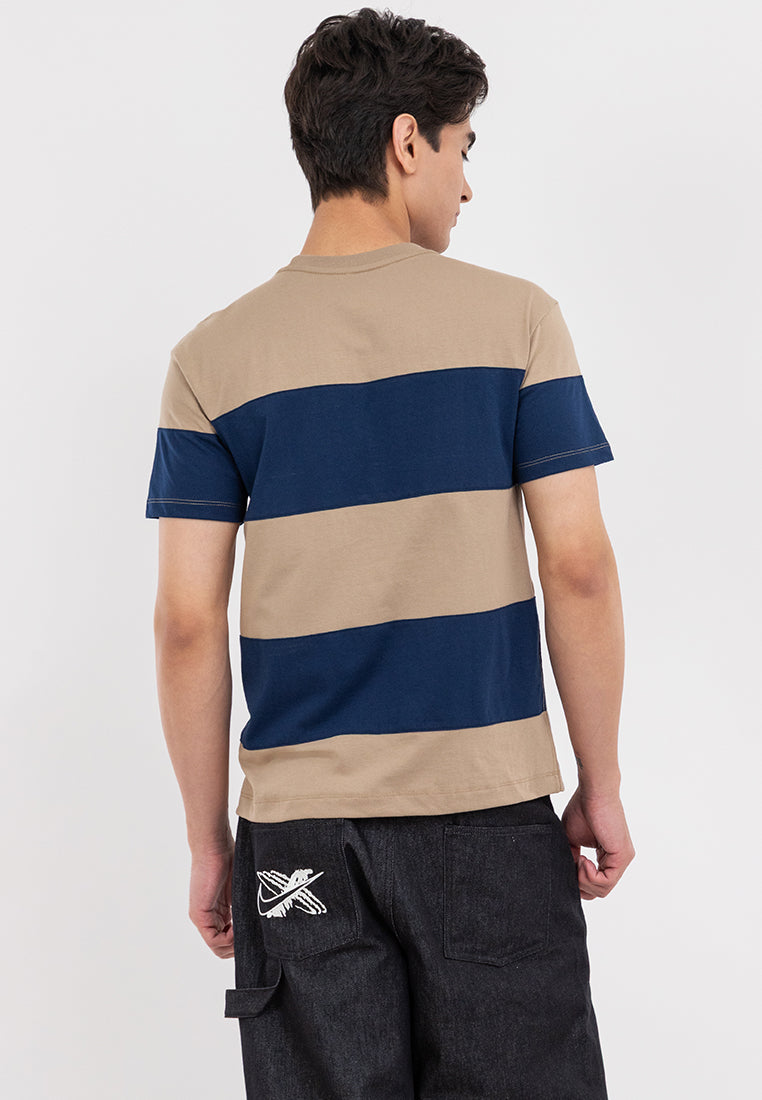 A87 Block Stripe Tee