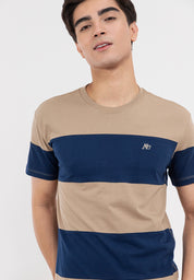 A87 Block Stripe Tee