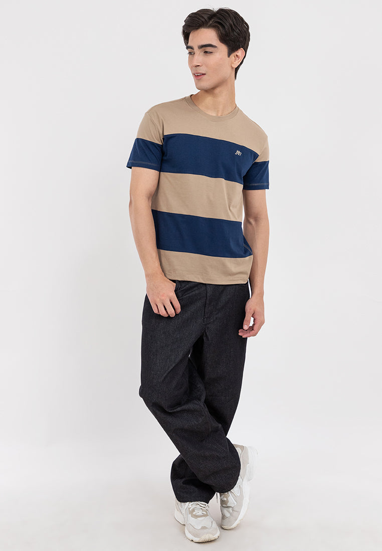 A87 Block Stripe Tee