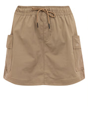 Elastic Waist Skort