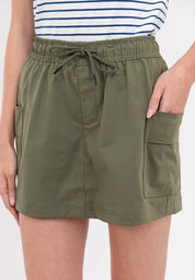 Elastic Waist Skort