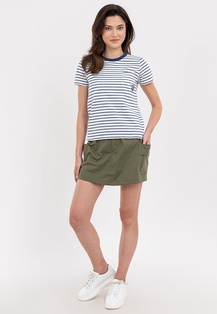 Elastic Waist Skort