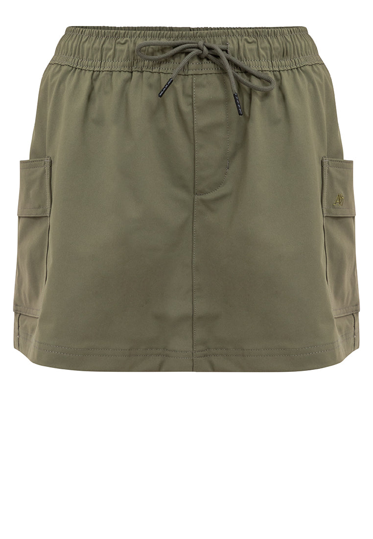 Elastic Waist Skort