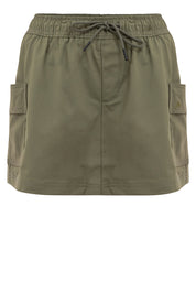 Elastic Waist Skort