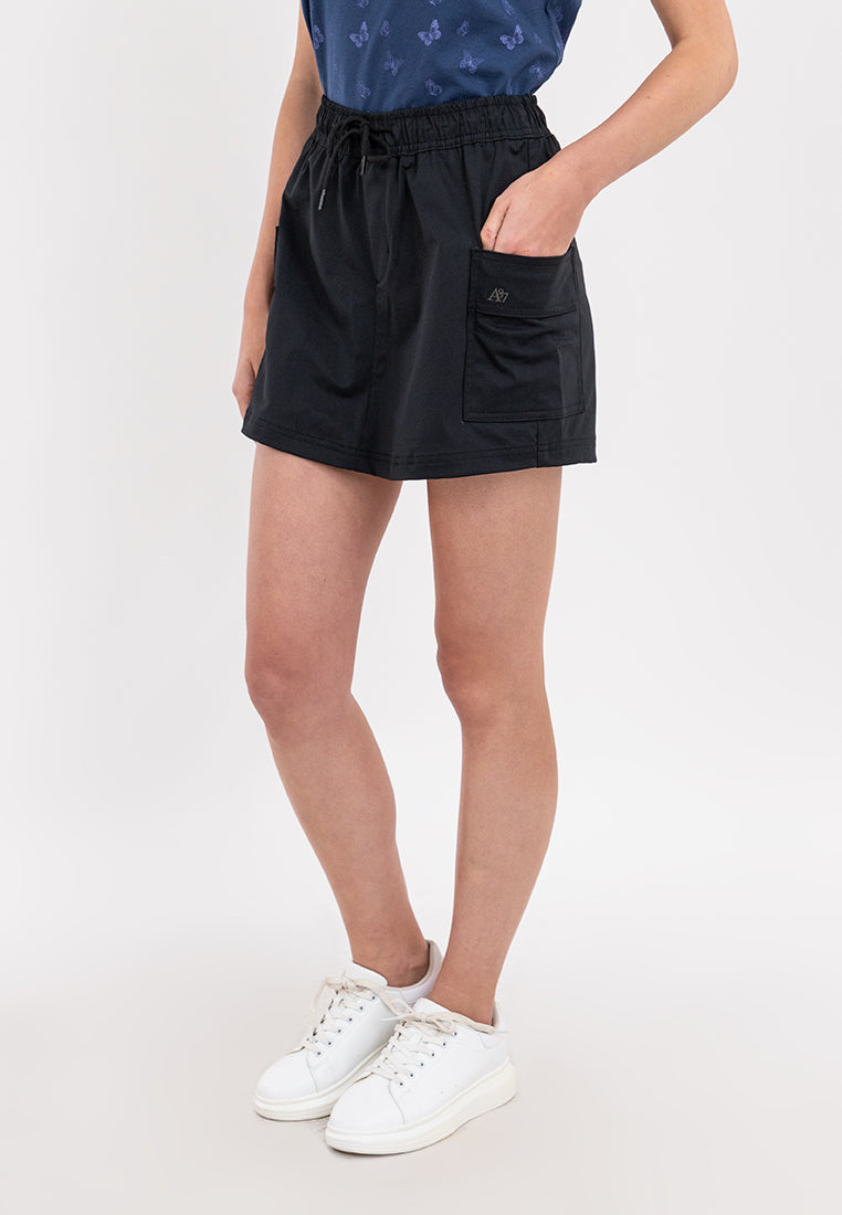 Elastic Waist Skort