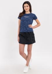 Elastic Waist Skort