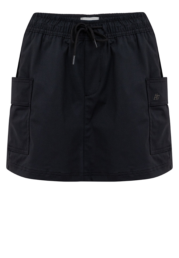 Elastic Waist Skort