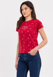 Ribbon All Over Print Tee