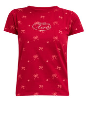 Ribbon All Over Print Tee