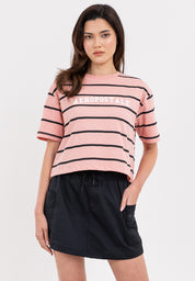 Aeropostale Striped Boxy Fit Tee
