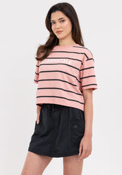 Aeropostale Striped Boxy Fit Tee