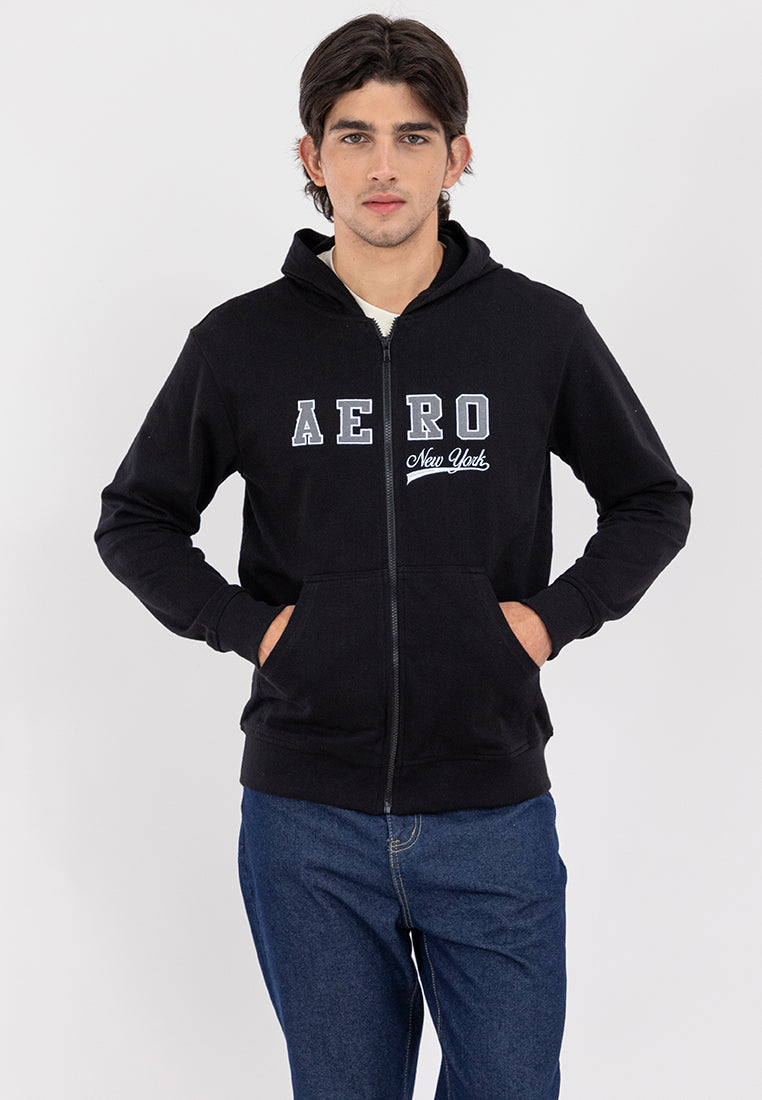AERO Applique Zip Up Hoodie