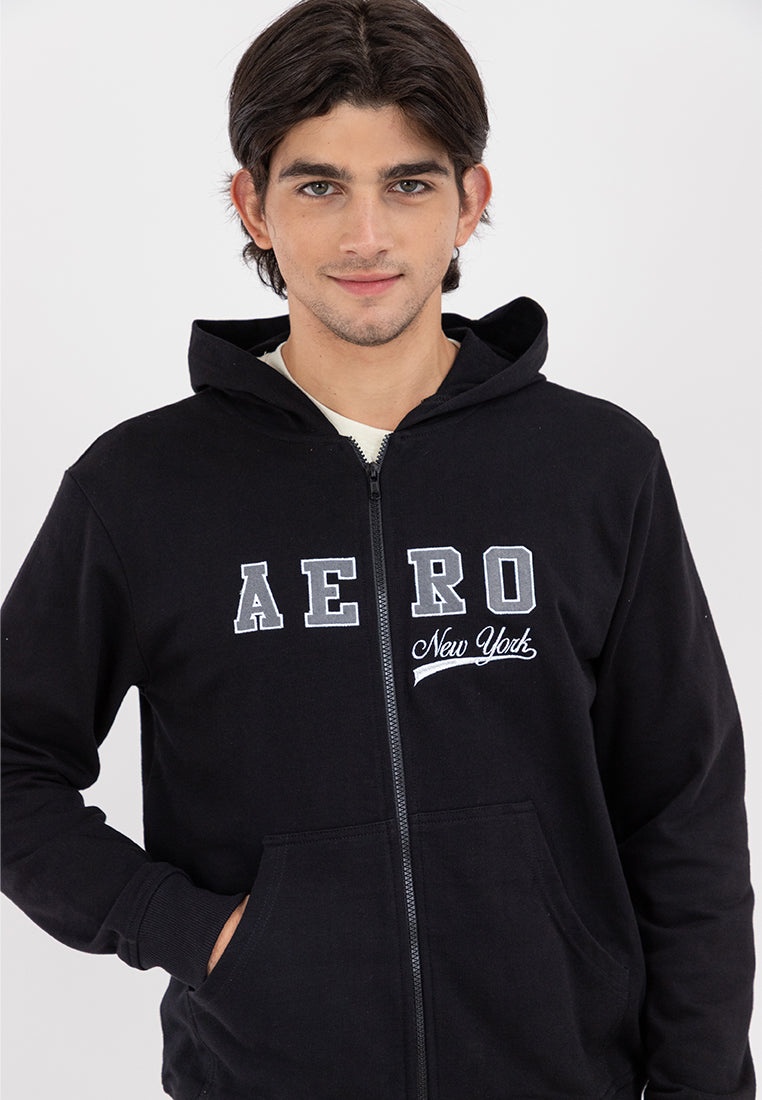 AERO Applique Zip Up Hoodie