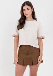 A87 Boxy Fit Ringer Tee
