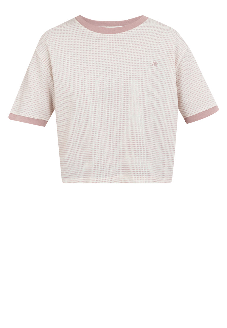 A87 Boxy Fit Ringer Tee