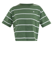 Aero Striped Boxy Tee