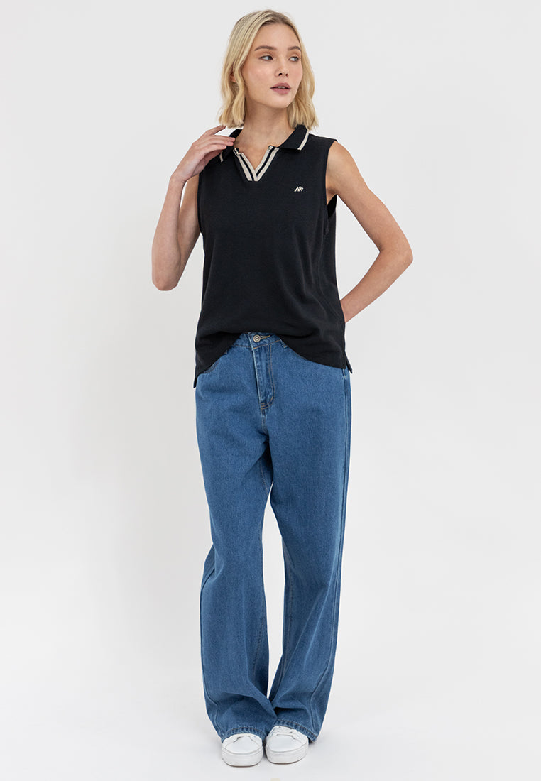 A87 Sleeveless Polo Shirt