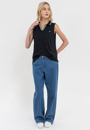 A87 Sleeveless Polo Shirt