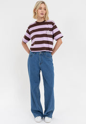 A1987 Boxy Striped Tee