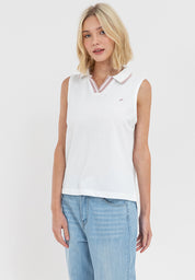 A87 Sleeveless Polo Shirt