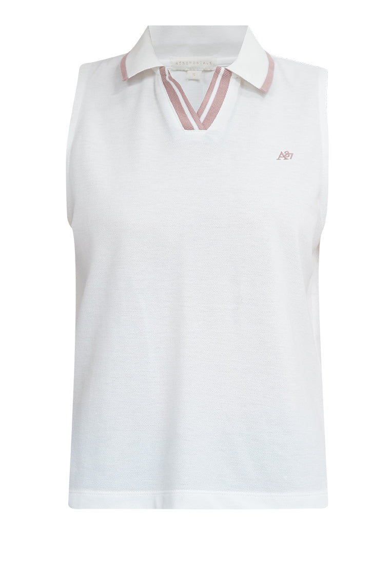 A87 Sleeveless Polo Shirt