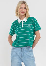 Aeropostale Tennis Club Boxy Polo Shirt