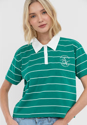 Aeropostale Tennis Club Boxy Polo Shirt