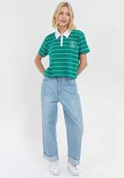 Aeropostale Tennis Club Boxy Polo Shirt