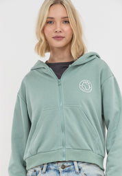 Aero Tennis Club Semi-Crop Hoodie