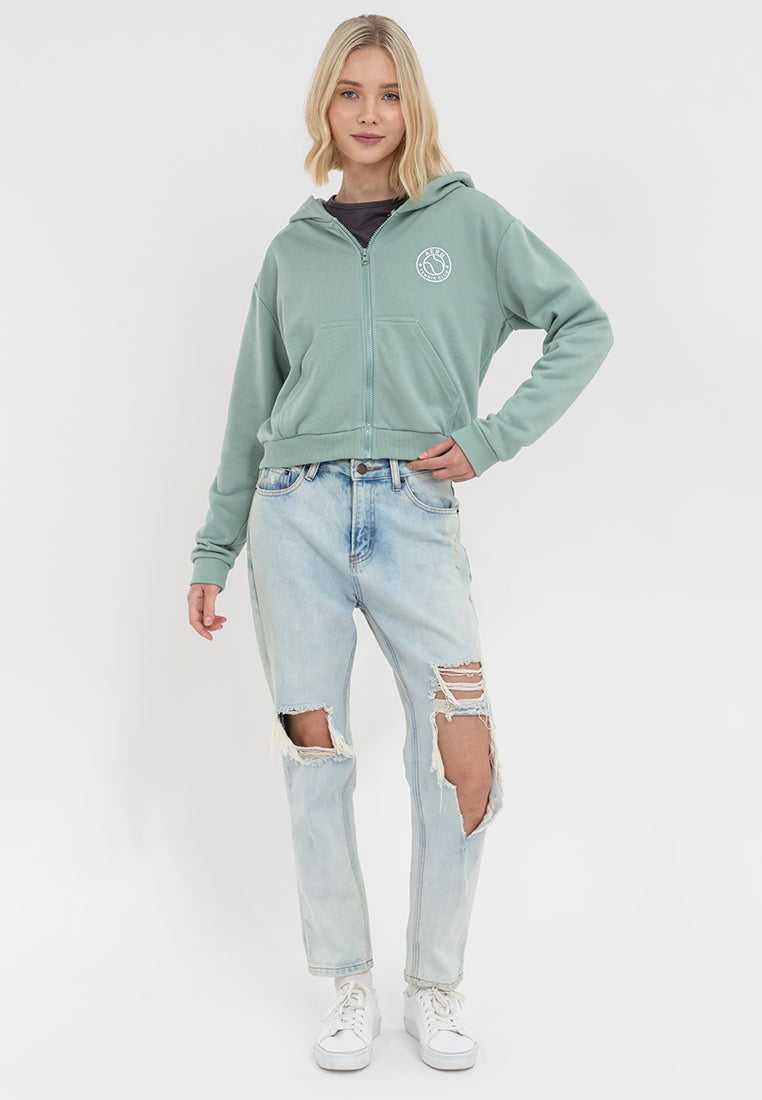 Aero Tennis Club Semi-Crop Hoodie
