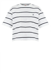 Aero Striped Boxy Tee